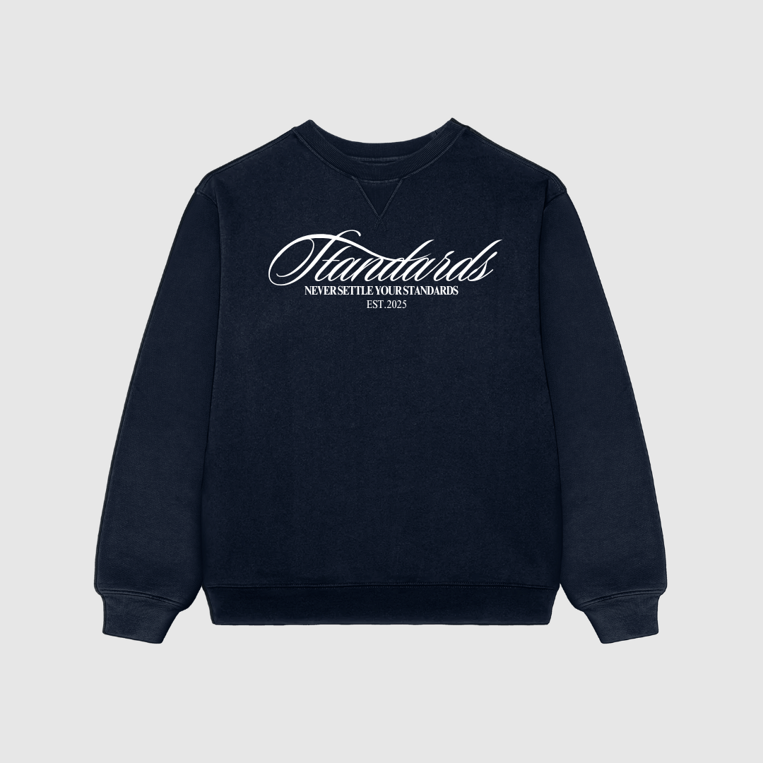 Never settle your STANDARDS